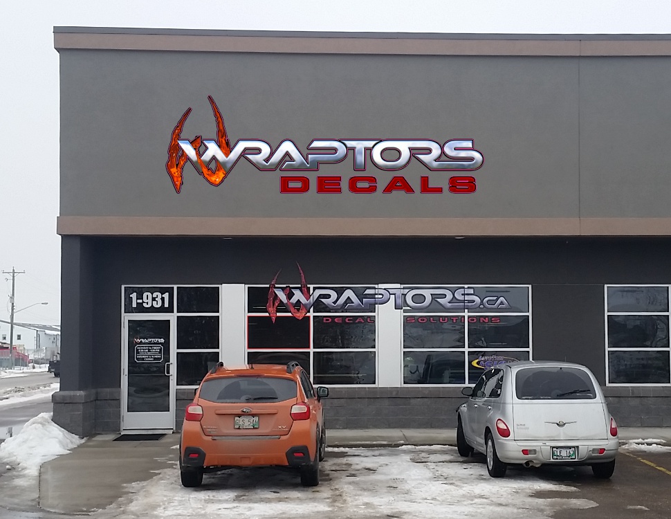 Wraptors Decals | 931 Redonda St #1, Winnipeg, MB R5R 0J7, Canada | Phone: (204) 777-9727