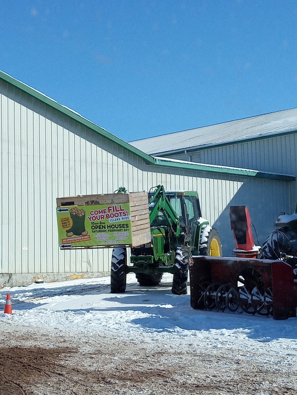 Gerrit Visser & Sons Potato Warehouse | 6346 Trans-Canada Hwy, Vernon Bridge, PE C0A 2E0, Canada | Phone: (902) 651-2371