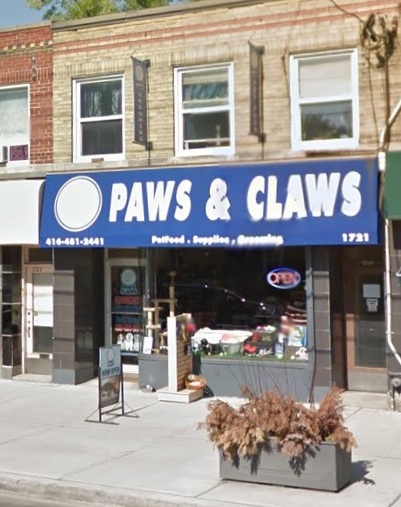 Paws & Claws Bayview | 1721 Bayview Ave #202, East York, ON M4G 3C1, Canada | Phone: (416) 481-2441