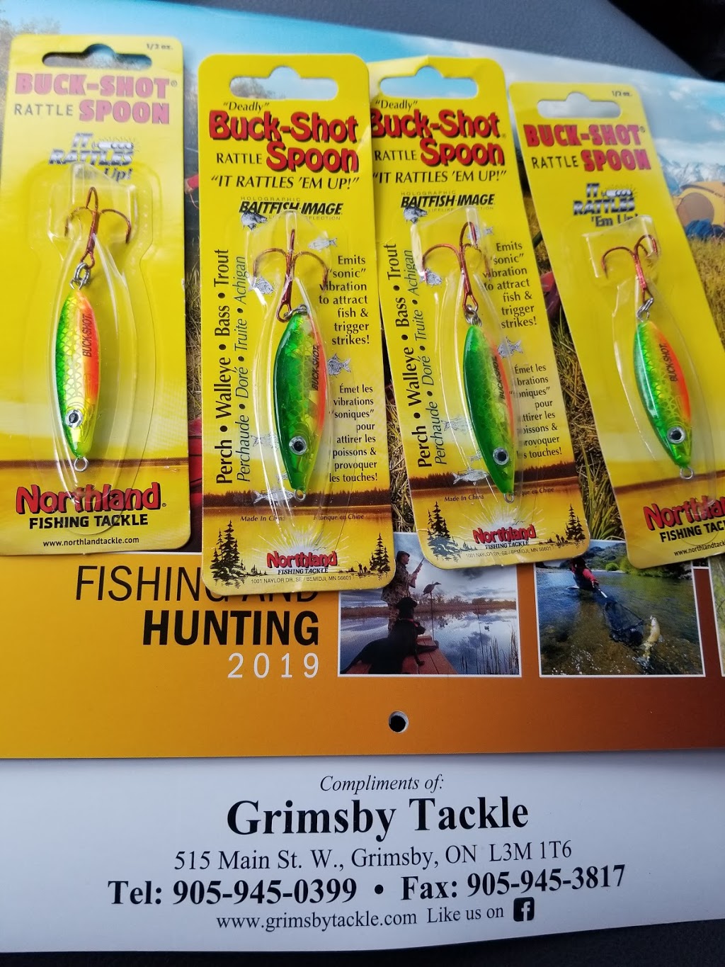 Grimsby Tackle | 515 Main St W, Grimsby, ON L3M 1T6, Canada | Phone: (905) 945-0399