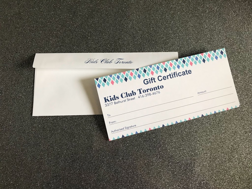 Kids Club Toronto | 3377 Bathurst St, North York, ON M6A 2B8, Canada | Phone: (416) 398-4676