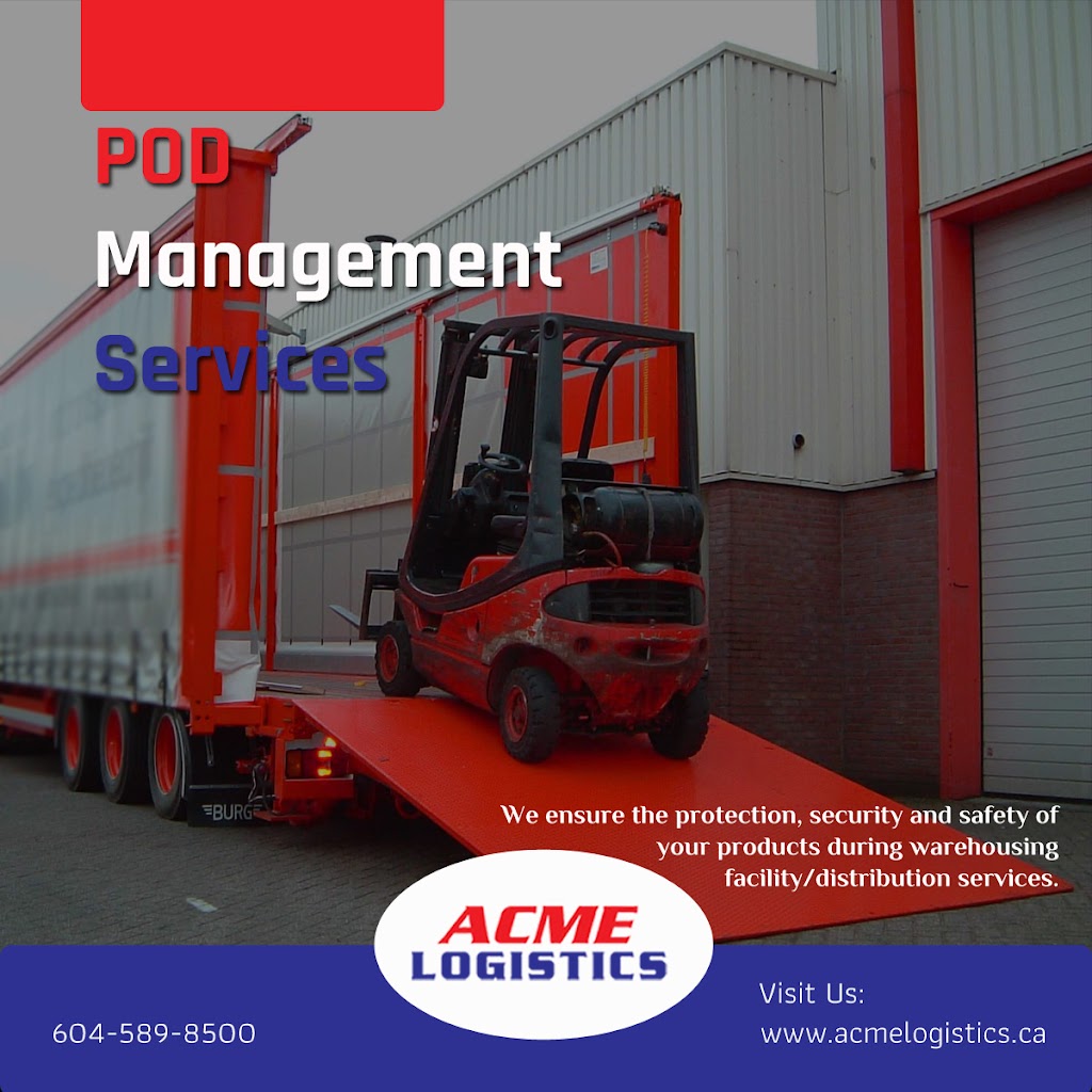 Acme Logistics | 10170 Grace Rd, Surrey, BC V3V 3V6, Canada | Phone: (604) 589-8500