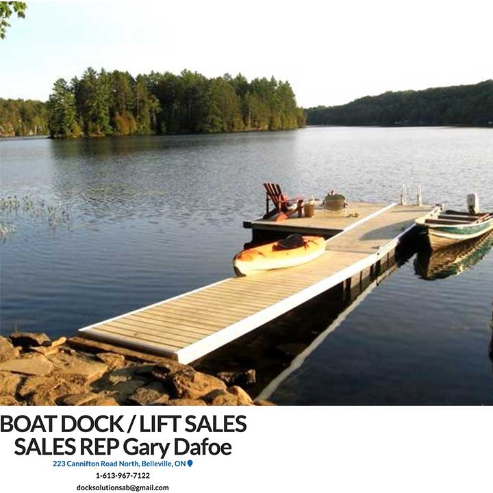 DOCKS & BOAT LIFTS (AQUA BAY) | 223 Cannifton Rd N, Cannifton, ON K0K 1K0, Canada | Phone: (613) 962-2415