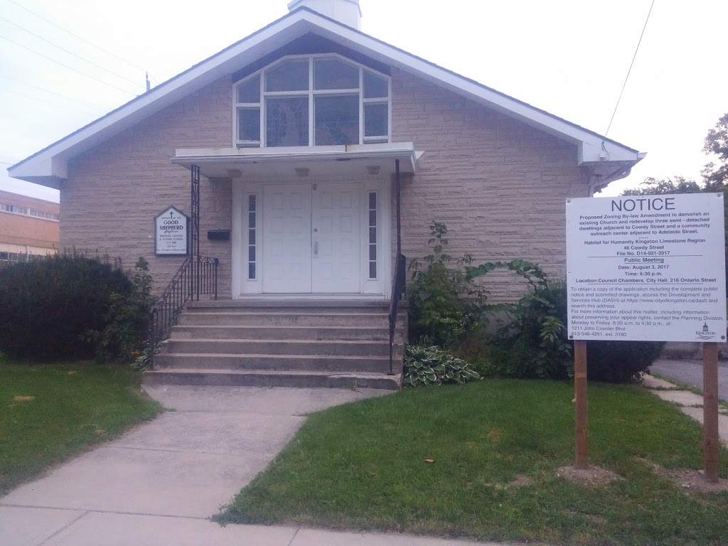 Church Of The Good Shephard | 46 Cowdy St, Kingston, ON K7K 3V9, Canada | Phone: (613) 546-0141