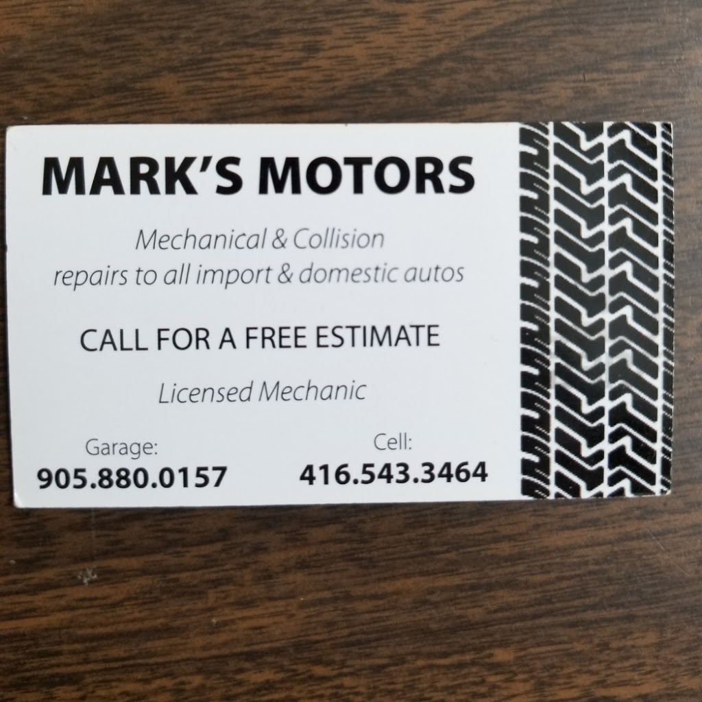 Marks Motors | 18314 Humber Station Rd, Caledon East, ON L7E 0Z5, Canada | Phone: (905) 880-0157