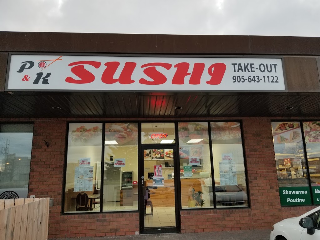 P&K Sushi Restaurant | 301 Fruitland Rd, Stoney Creek, ON L8E 5M1, Canada | Phone: (905) 643-1122