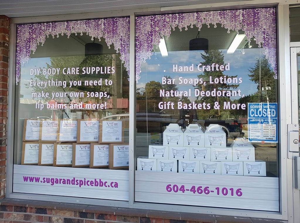 Sugar And Spice Body Care Ltd. | 22360 Dewdney Trunk Rd, Maple Ridge, BC V2X 3J2, Canada | Phone: (604) 466-1016