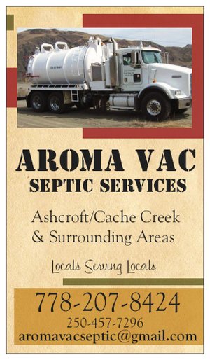 Aroma Vac Services | Box 580, 1390 Quartz Rd, Cache Creek, BC V0K 1H0, Canada | Phone: (778) 207-8424