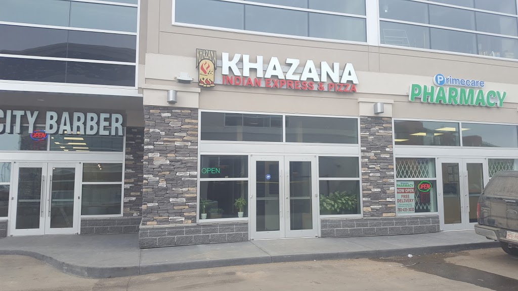 Khazana Indian Express N Pizza | 5592 Windermere Blvd NW, Edmonton, AB T6W 2Z8, Canada | Phone: (780) 328-0088