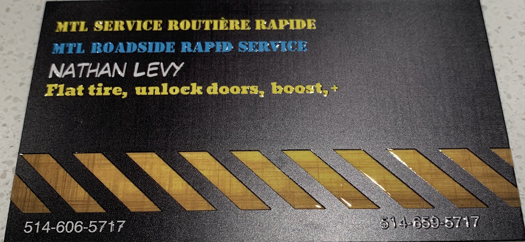 Mtl roadside rapid service | 6650 Boul Henri-Bourassa O #607, Saint-Laurent, QC H4R 0G3, Canada | Phone: (514) 606-5717