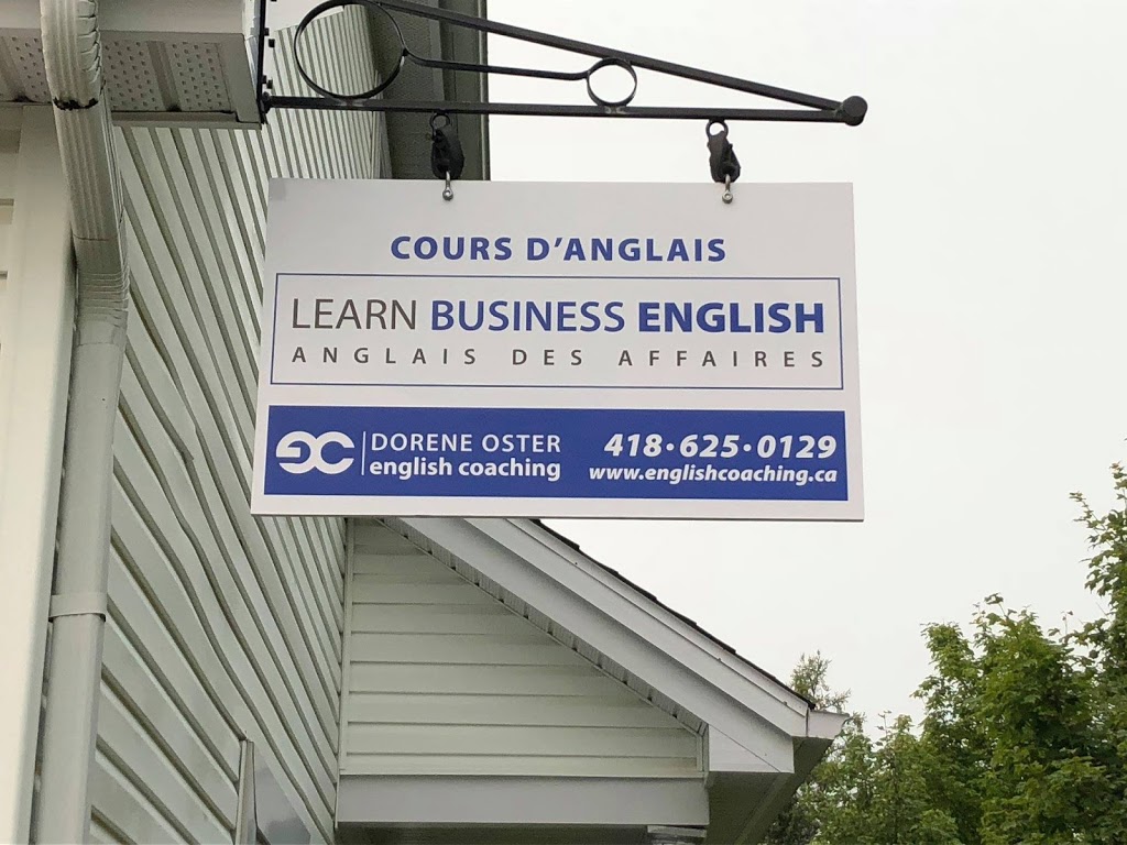 ENGLISH COACHING avec DORENE OSTER | 121 Rue Rotobec, Sainte-Justine, QC G0R 1Y0, Canada | Phone: (418) 625-0129