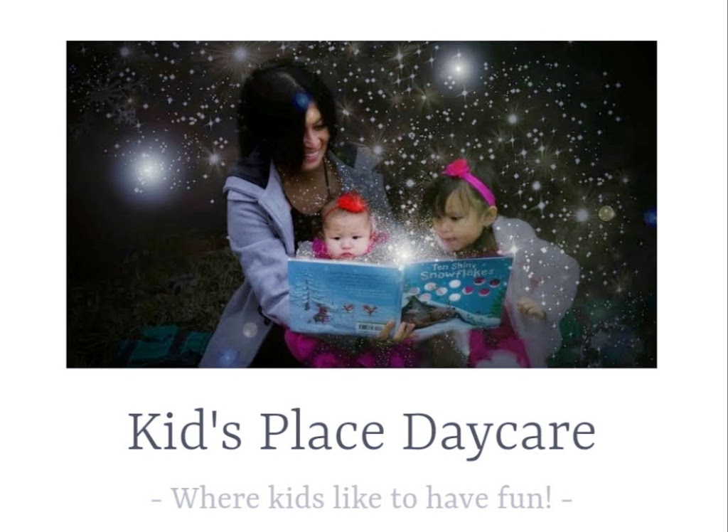 Kids Place Daycare | 46530 Elgin Dr, Chilliwack, BC V2P 6S9, Canada | Phone: (778) 773-2015