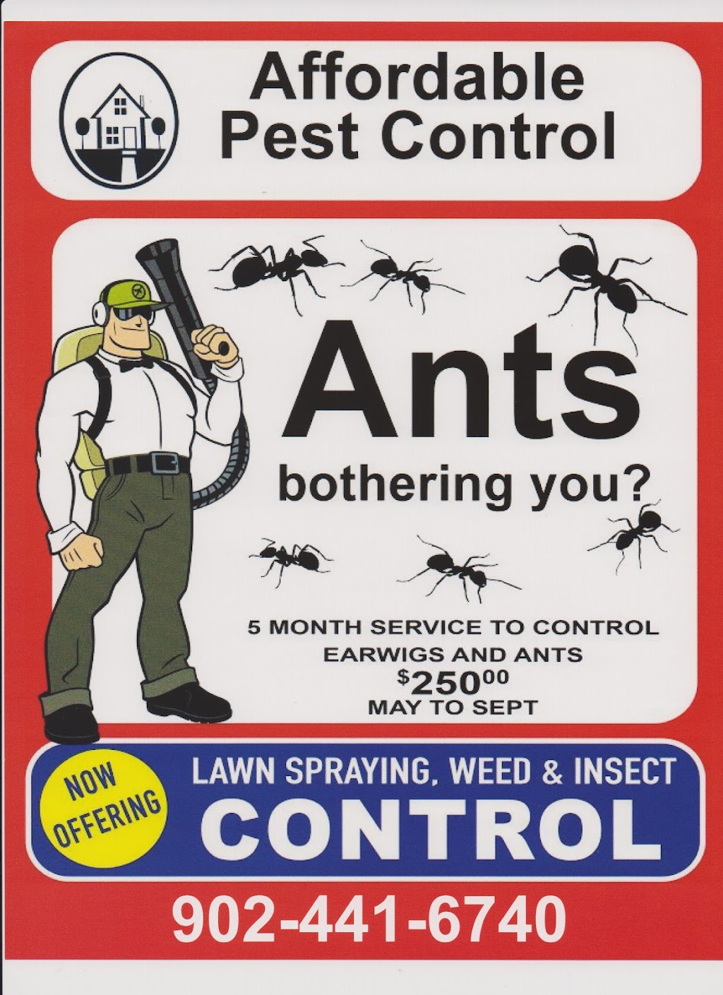 Affordable Pest Control and Property Inspection | 23 Apollo Ct, Halifax, NS B3M 1G9, Canada | Phone: (902) 441-6740