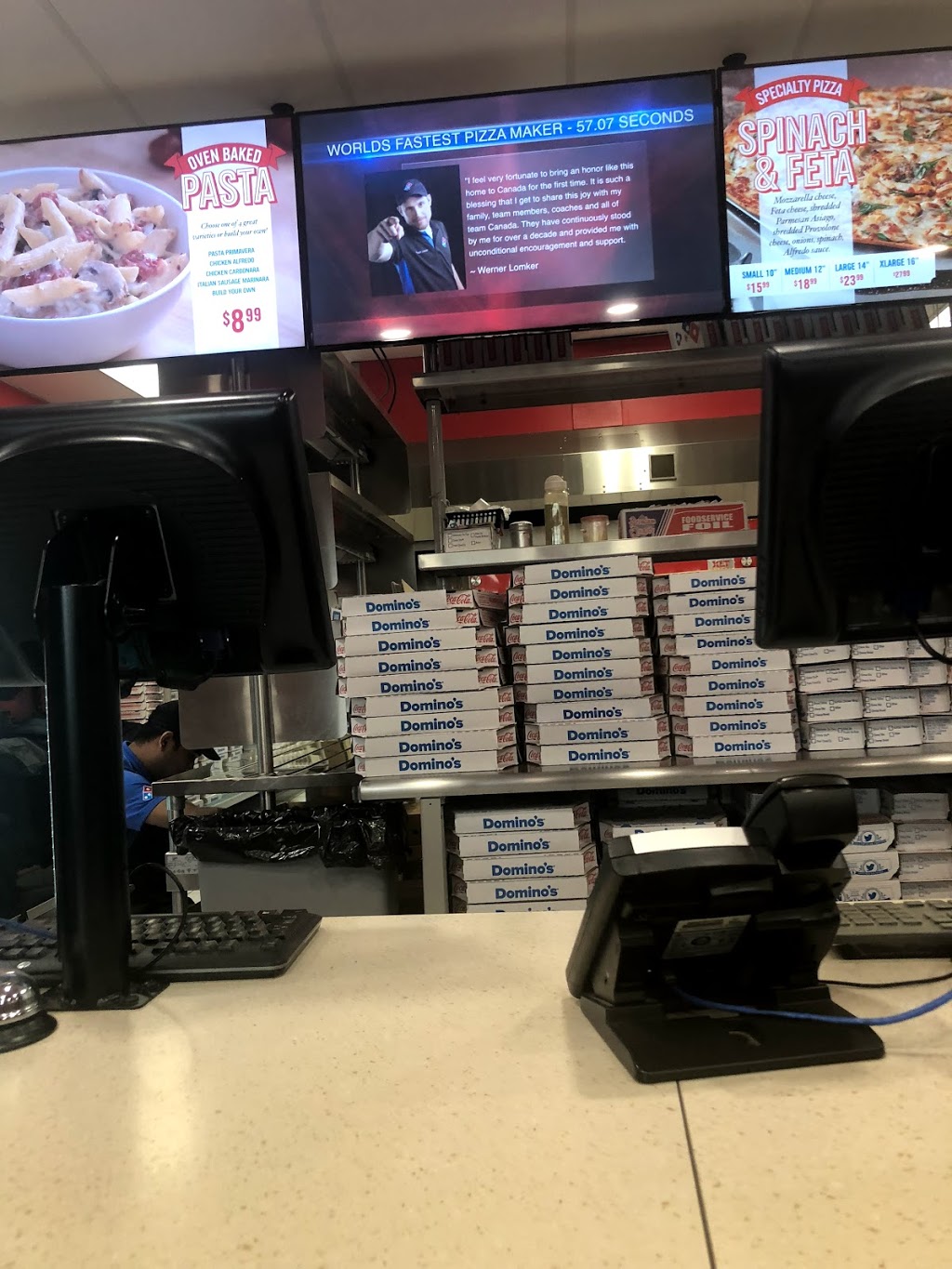 Dominos | 586 Hermitage Rd NW, Edmonton, AB T5A 4N2, Canada | Phone: (780) 496-9940