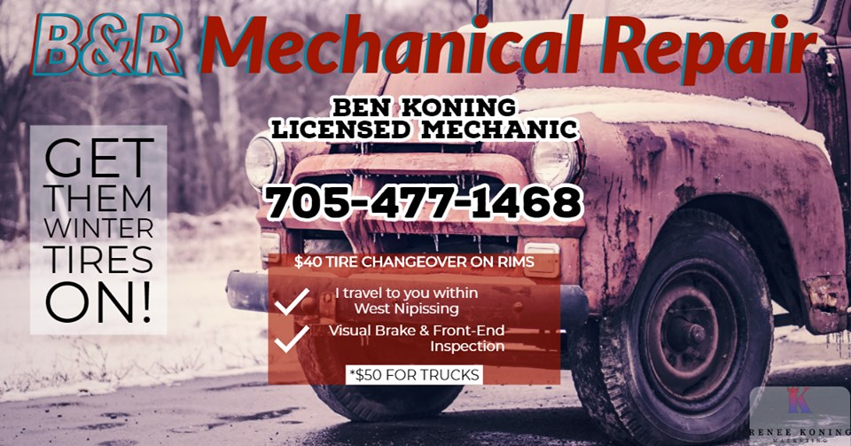 B&R Mechanical Repair | #8, Verner, ON P0H 2M0, Canada | Phone: (705) 477-1468