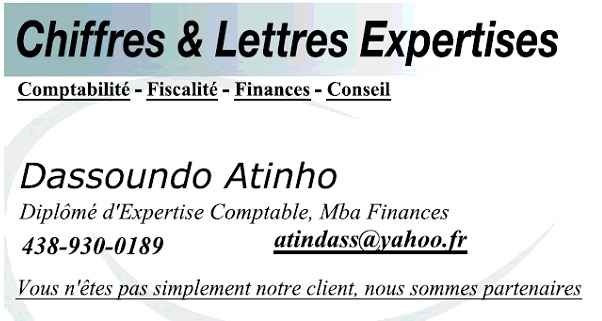 Comptable à Montréal - Chiffres & Lettres Expertises Comptables | 1759 Boul Henri-Bourassa E #506, Montréal, QC H2C 1J6, Canada | Phone: (438) 930-0189