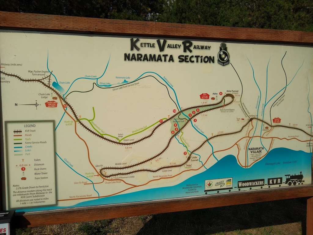 Kettle Valley Rail Trail Half | Smethurst Rd, Naramata, BC V0H 1N0, Canada