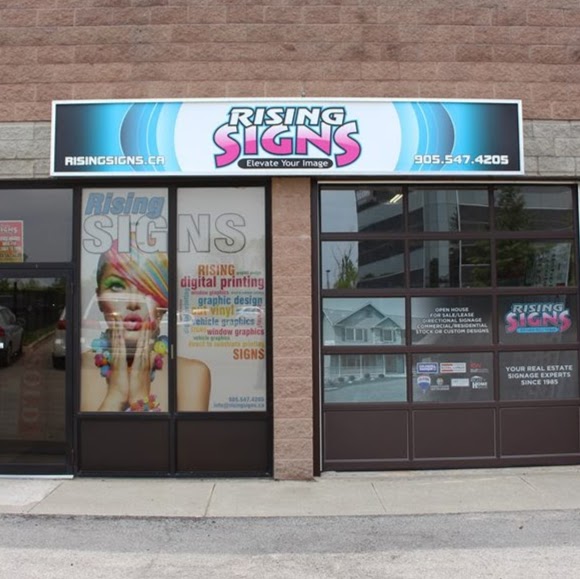 Rising Signs | 230 Anchor Rd #5, Hamilton, ON L8W 3R2, Canada | Phone: (905) 547-4205