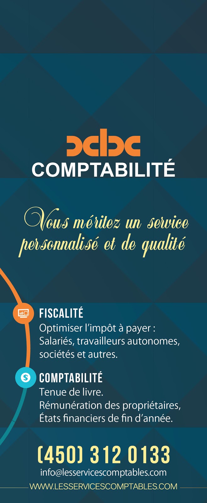 Comptable Fiscaliste- Comptabilité SCBC | 2677 Chem. Gascon bureau 204, Mascouche, QC J7L 3X8, Canada | Phone: (450) 312-0133