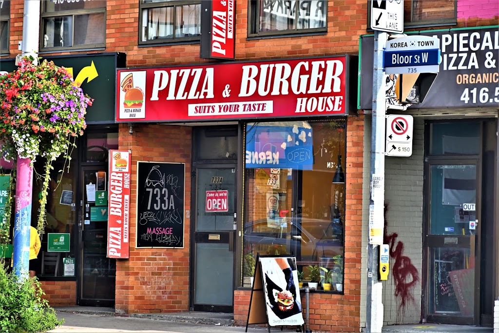 Pizza & Burger House | 733 Bloor St W, Toronto, ON M6G 1L5, Canada | Phone: (416) 533-0303