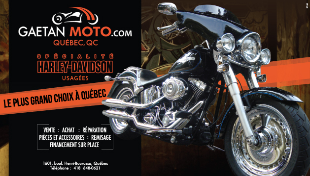 Motorcycle Gaetan (used Harley-Davidson) | 2350 Bd Sainte-Anne, Québec, QC G1J 1Y3, Canada | Phone: (418) 648-0621