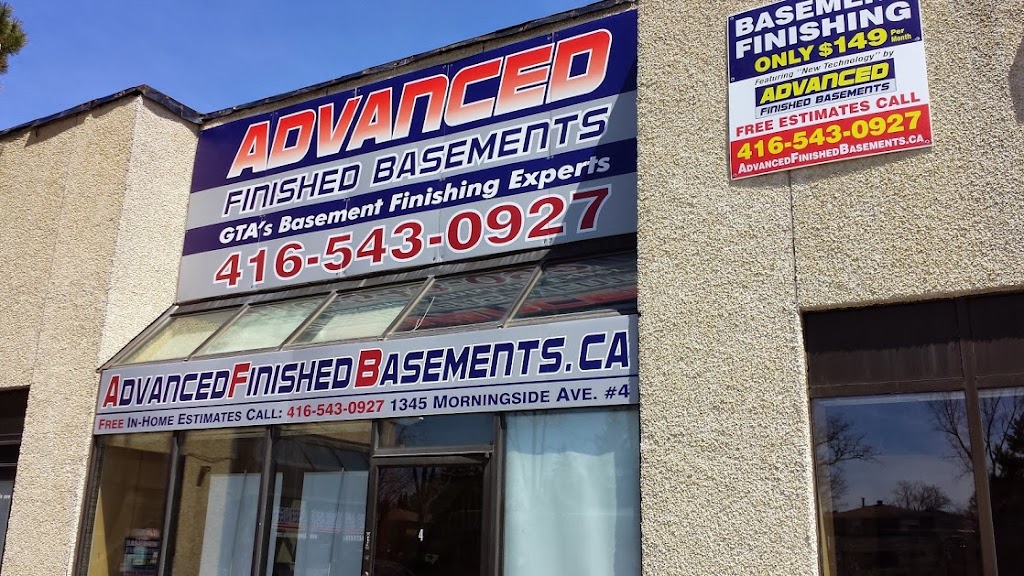 ADVANCED FINISHED BASEMENTS | 1345 Morningside Ave, Scarborough, ON M1B 5K3, Canada | Phone: (416) 543-0927