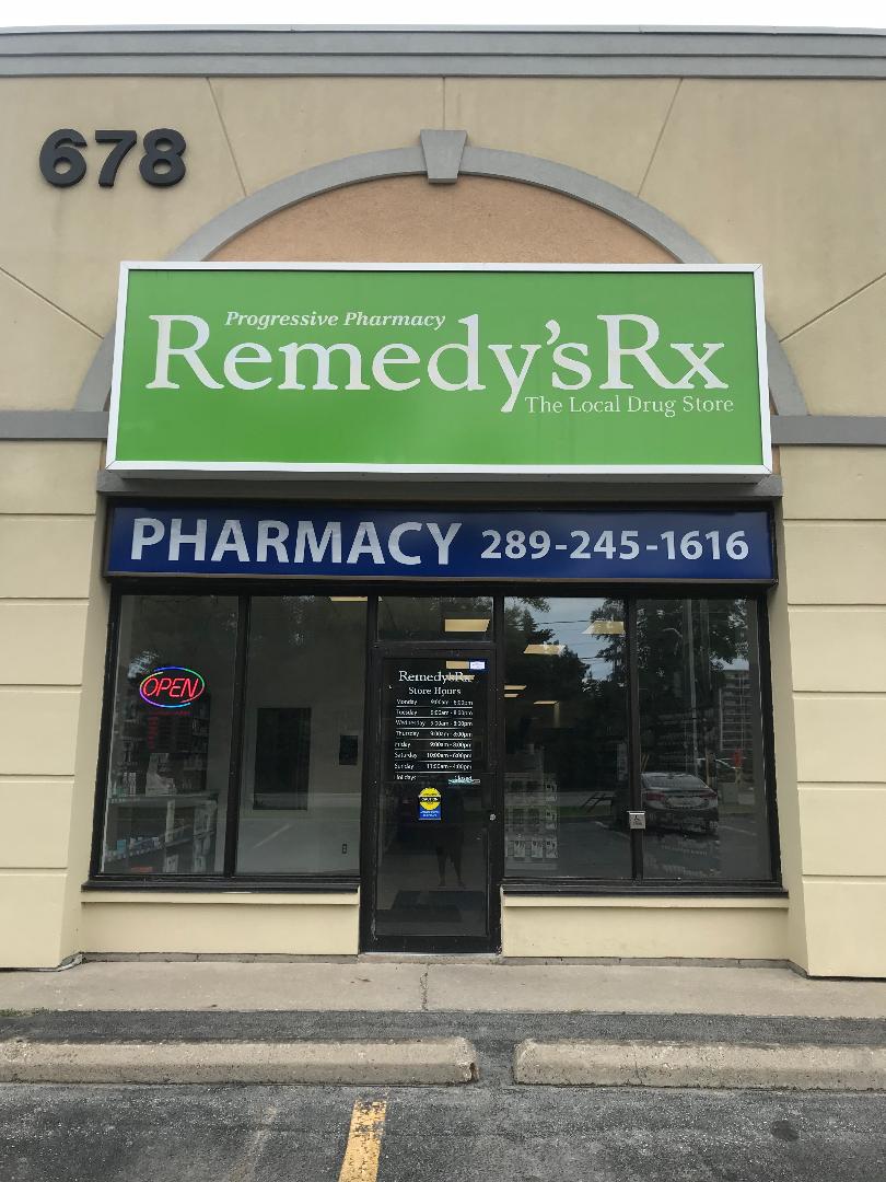 RemedysRx - Progressive Pharmacy & Compounding | 678 Guelph Line #3, Burlington, ON L7R 3M8, Canada | Phone: (289) 245-1616