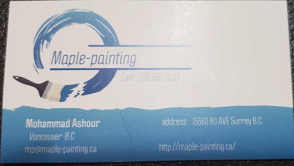 Maple painting | 15560 80 Ave, Surrey, BC V3S 2J3, Canada | Phone: (236) 881-8033