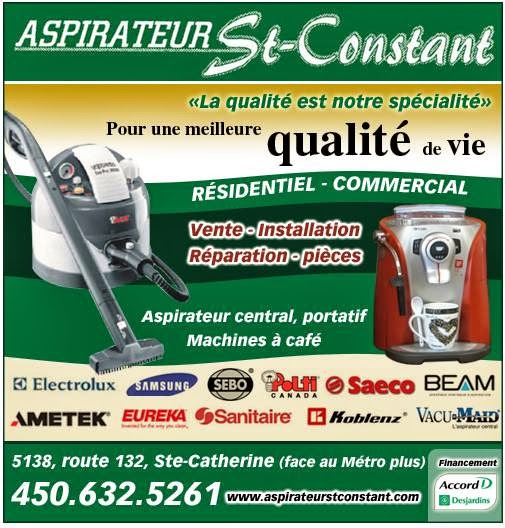 Aspirateur St-Constant | 5138 QC-132, Sainte-Catherine, QC J5C 1L8, Canada | Phone: (450) 632-5261