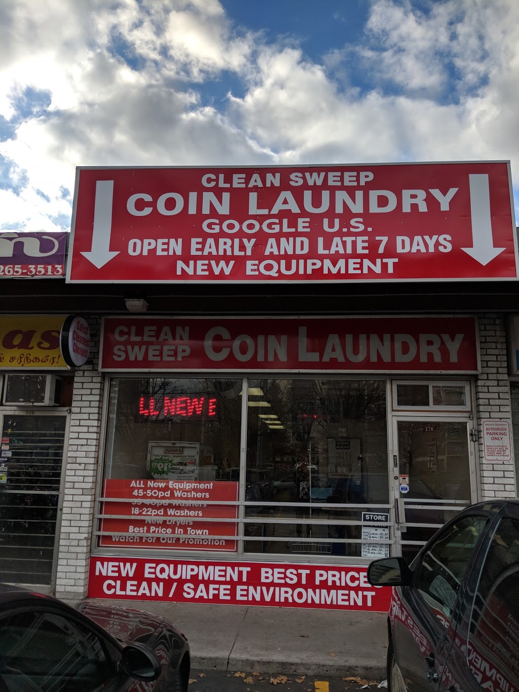 Coin Laundry | 264 Markham Rd, Scarborough, ON M1J 3C5, Canada