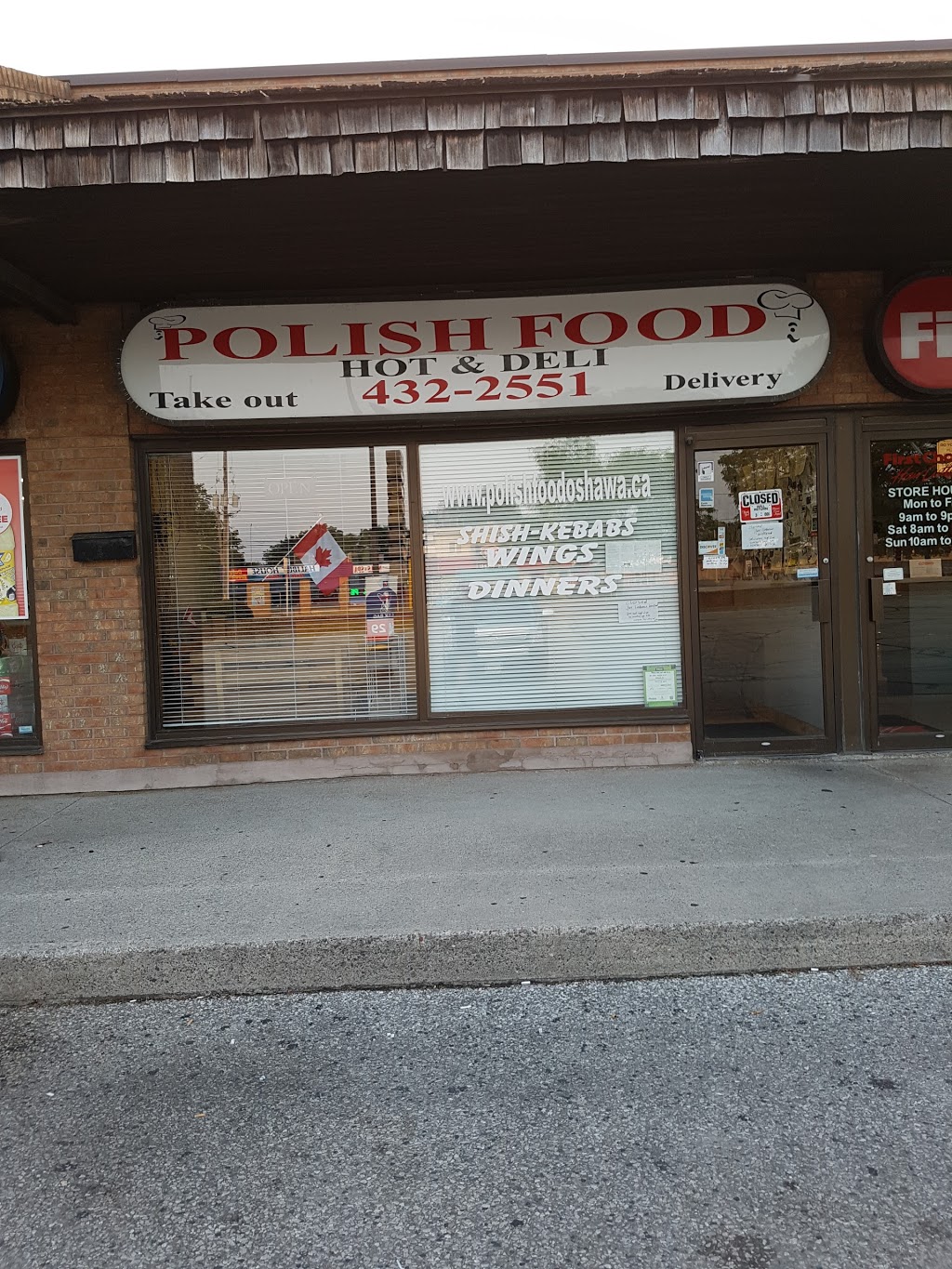 Polish Food Hot and Deli | 1051 Simcoe St N, Oshawa, ON L1G 4W3, Canada | Phone: (905) 432-2551