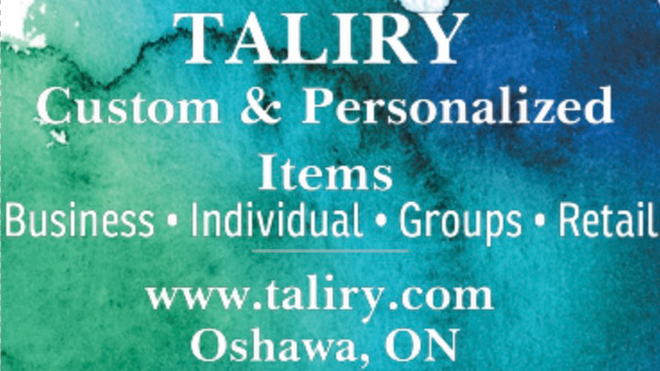 Taliry | 1299 Pinehurst Ave, Oshawa, ON L1H 8J8, Canada | Phone: (647) 544-1978