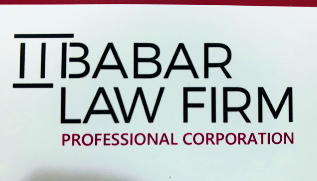 Babar Law Firm Professional Corporation | 808 Challinor Terrace, Milton, ON L9T 7V6, Canada | Phone: (416) 357-5757