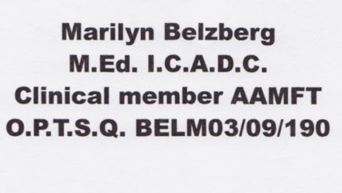 Marilyn Belzberg | 5320 Avenue Macdonald #104, Côte Saint-Luc, QC H3X 2W2, Canada | Phone: (514) 592-5630