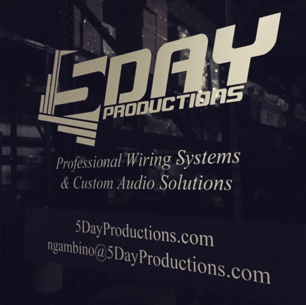 5 Day Productions | 4450 Witmer Industrial Estates #4, Niagara Falls, NY 14305, USA | Phone: (716) 870-3344