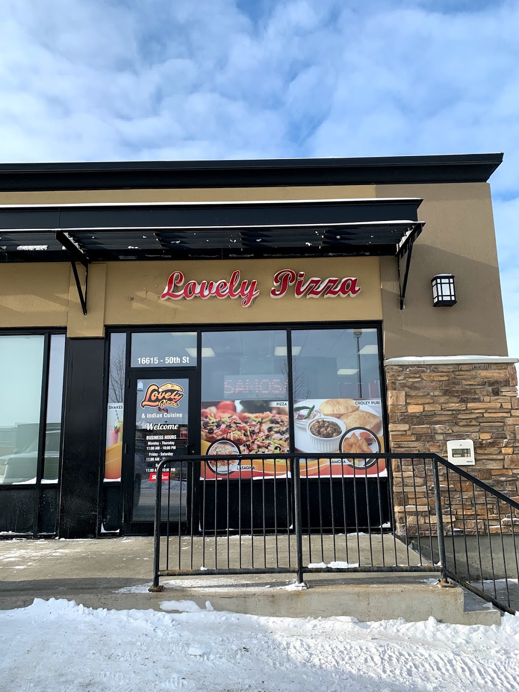 Lovely Pizza | 16615 50 St NW, Edmonton, AB T5Y 0S4, Canada | Phone: (780) 990-9982