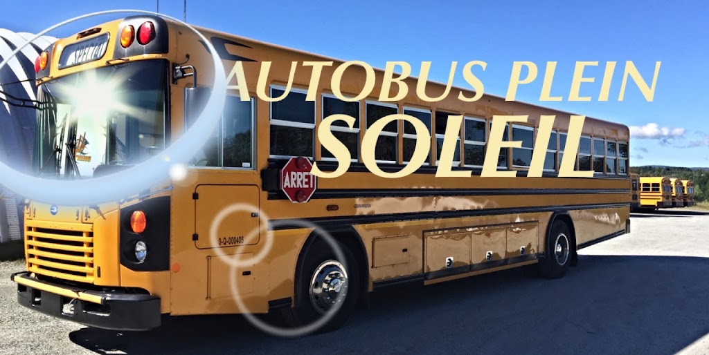 Autobus Plein Soleil Inc | 1318 Rue St Louis, Thetford Mines, QC G6H 1K2, Canada | Phone: (418) 423-4110