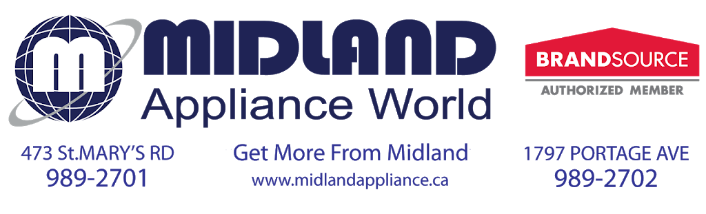 Midland Appliance World Ltd | 473 St Marys Rd, Winnipeg, MB R2M 3K9, Canada | Phone: (204) 989-2701