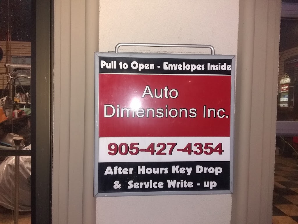 Auto Dimensions Inc | 1051 Brock Rd, Pickering, ON L1W 3T7, Canada | Phone: (905) 427-4354