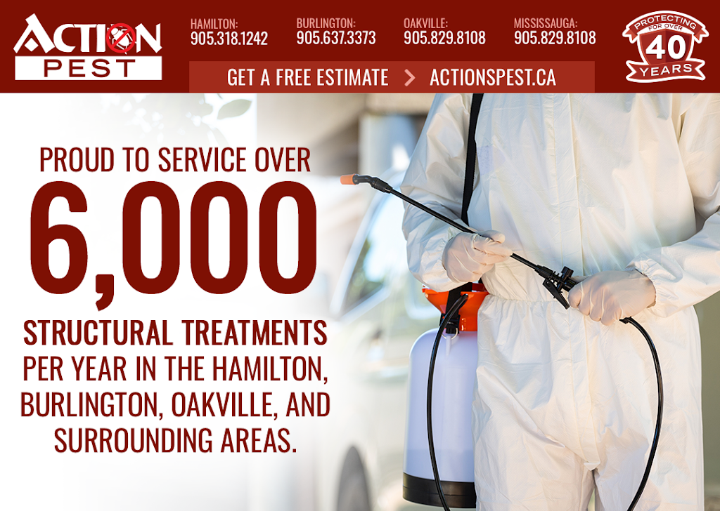 Action Pest Control Services | 263 W 2nd St, Hamilton, ON L9C 3G6, Canada | Phone: (905) 318-1242