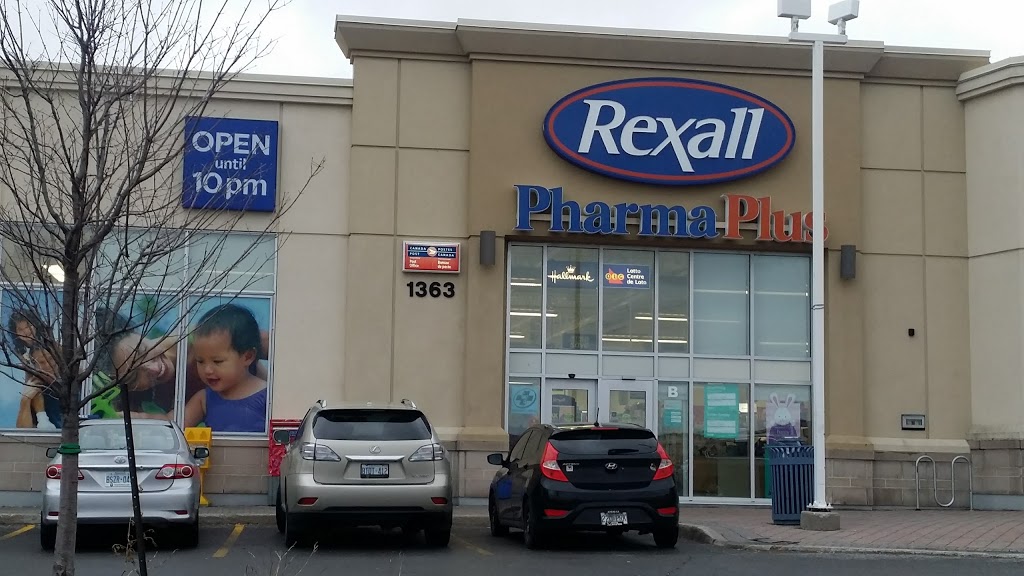 Rexall Drugstore | 1363B Woodroffe Ave, Nepean, ON K2G 1V7, Canada | Phone: (613) 224-1538