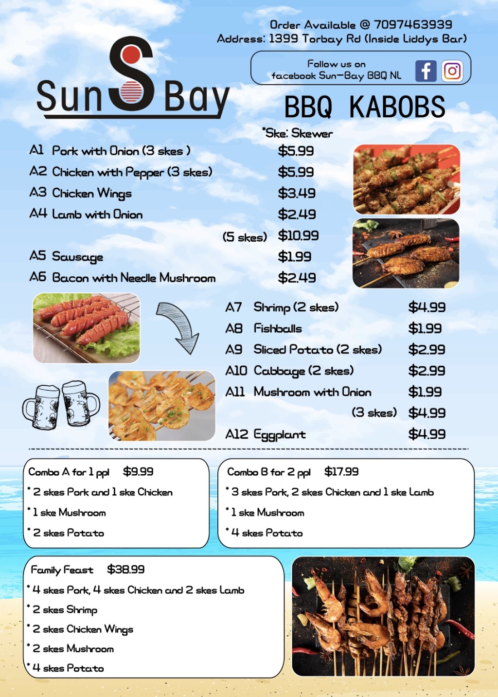 Sun-Bay BBQ NL | 1399A Torbay Rd, Torbay, NL A1K 1A1, Canada | Phone: (709) 746-3939