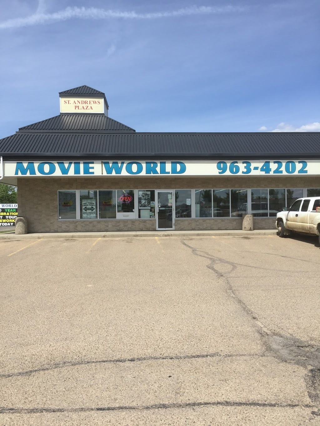 Movieworld | 4305 S Park Dr, Stony Plain, AB T7Z 1L1, Canada | Phone: (780) 963-4202