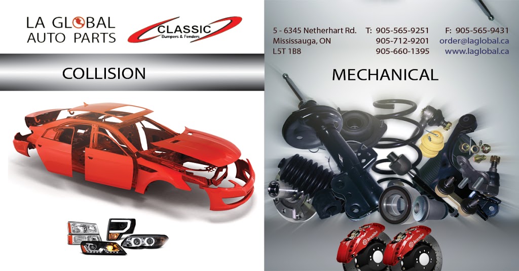 LA GLOBAL Auto Parts | 6345 Netherhart Rd #5, Mississauga, ON L5T 1B8, Canada | Phone: (905) 712-9201