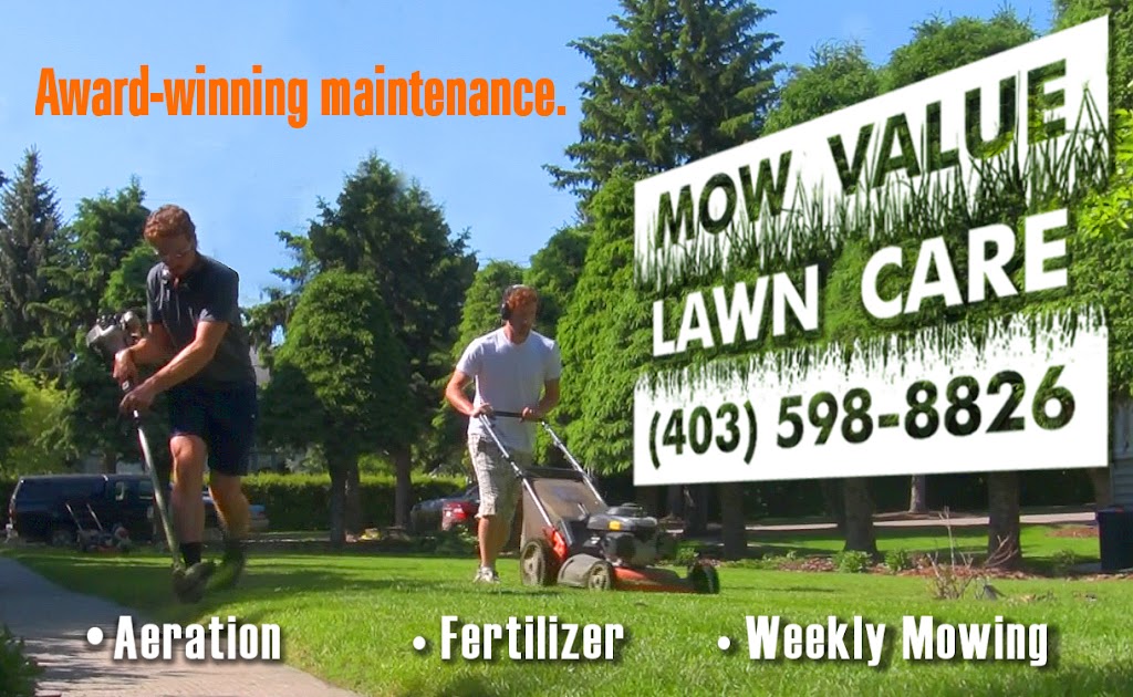 MOW VALUE LAWN CARE | 4 Selkirk Blvd, Red Deer, AB T4N 0G2, Canada | Phone: (403) 598-8826