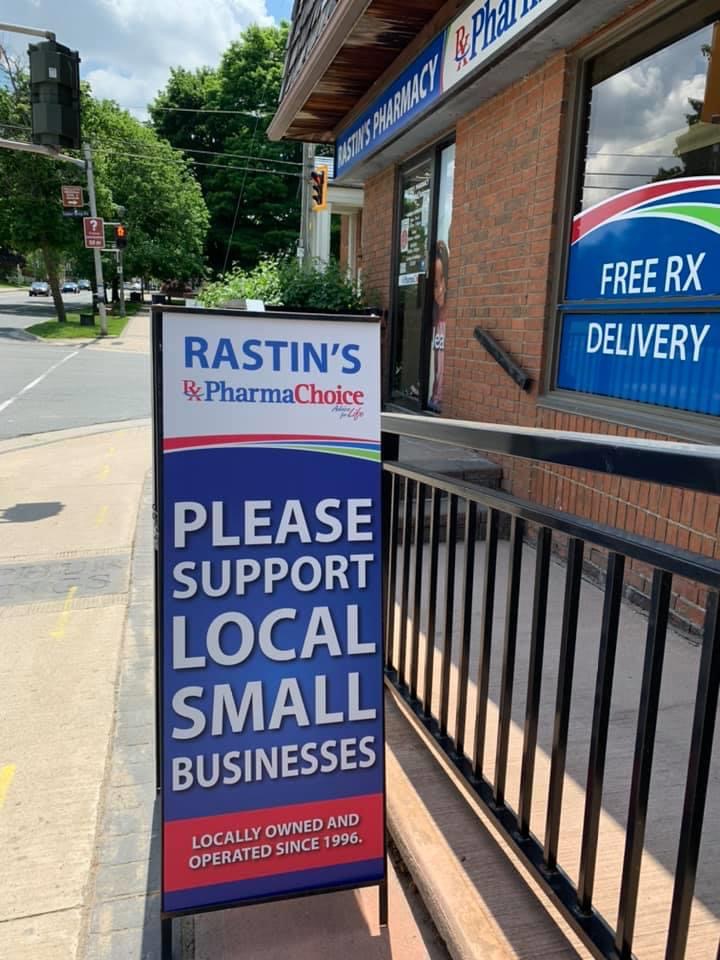 Rastins Pharmacy, PharmaChoice | 323 Wilson St E, Ancaster, ON L9G 4A8, Canada | Phone: (905) 648-6343
