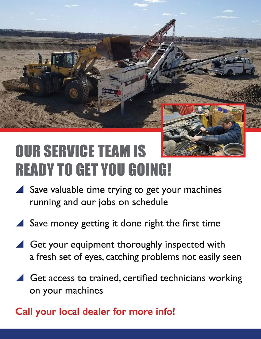 General Aggregate Equipment Sales | 841 Oak Point Hwy, Rosser, MB R3C 2E6, Canada | Phone: (204) 697-9600