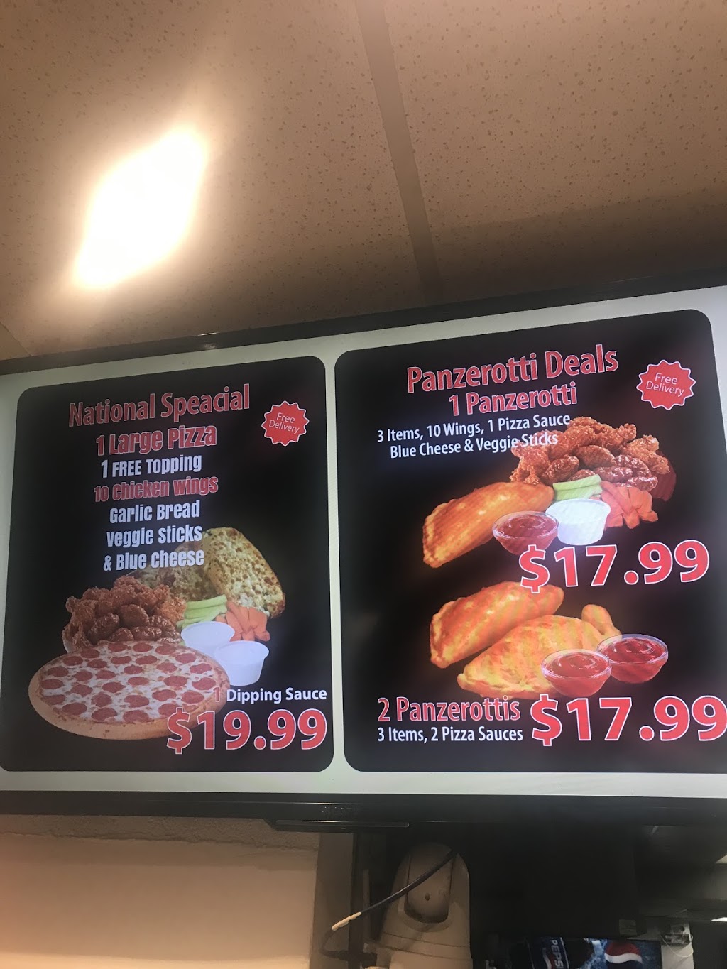 National Pizza & Wings | 870 Upper James St, Hamilton, ON L9C 7N1, Canada | Phone: (905) 575-4500