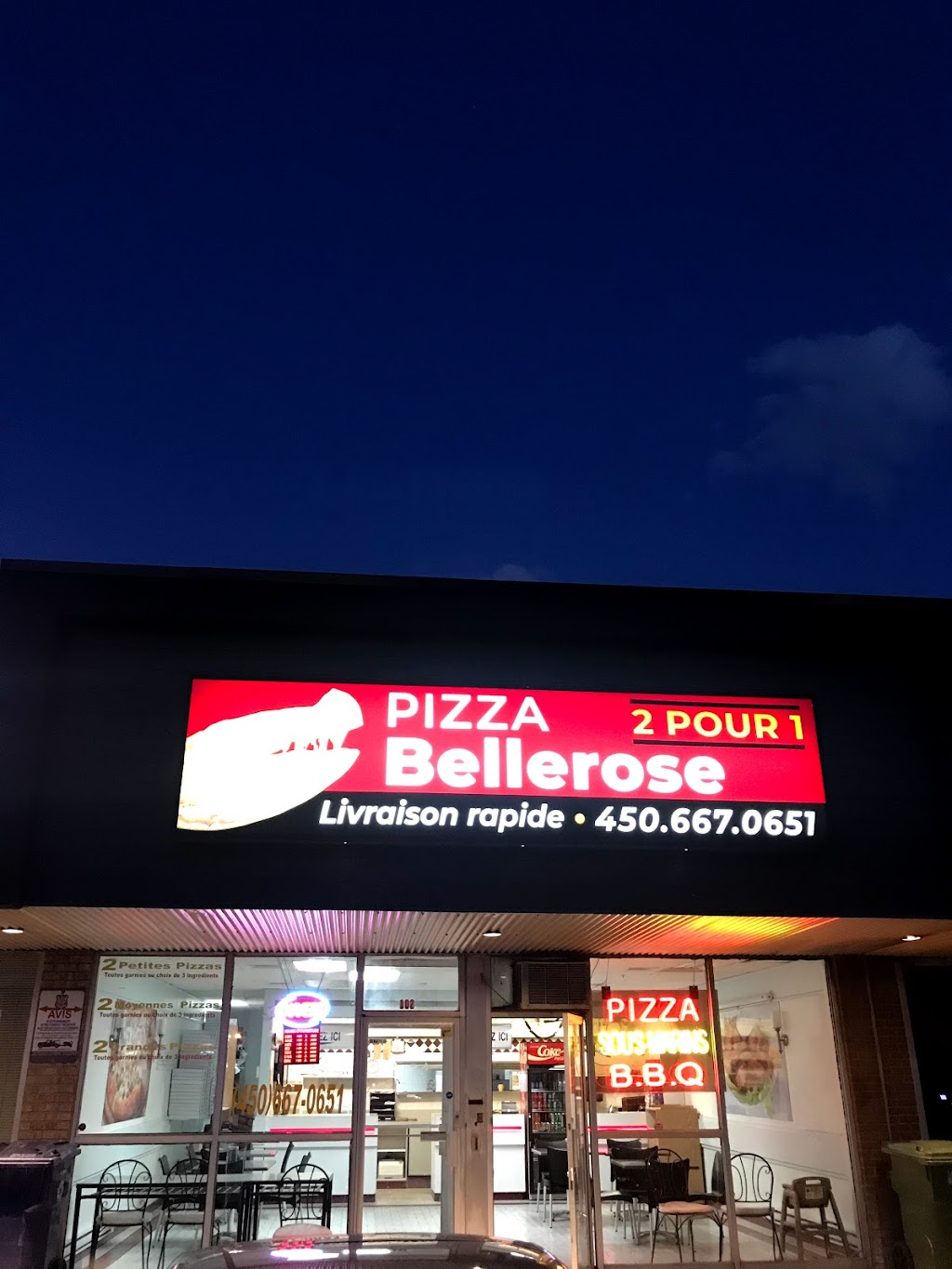 Pizza Bellerose 2 pour 1 | 102 Boulevard Bellerose E, Laval, QC H7K 1S7, Canada | Phone: (450) 667-0651