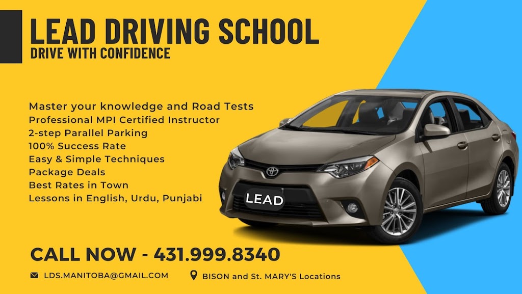 LEAD Driving School | 8 Hughes Cres, Winnipeg, MB R3Y 2B7, Canada | Phone: (431) 999-8340